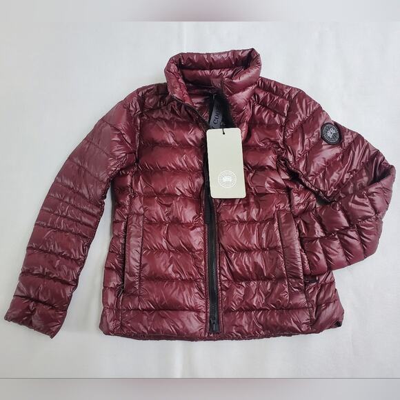 NWD$850 Canada Goose Cypress Quilted Puff Down JacketSz Small in Garnet Stone - Picture 1 of 16
